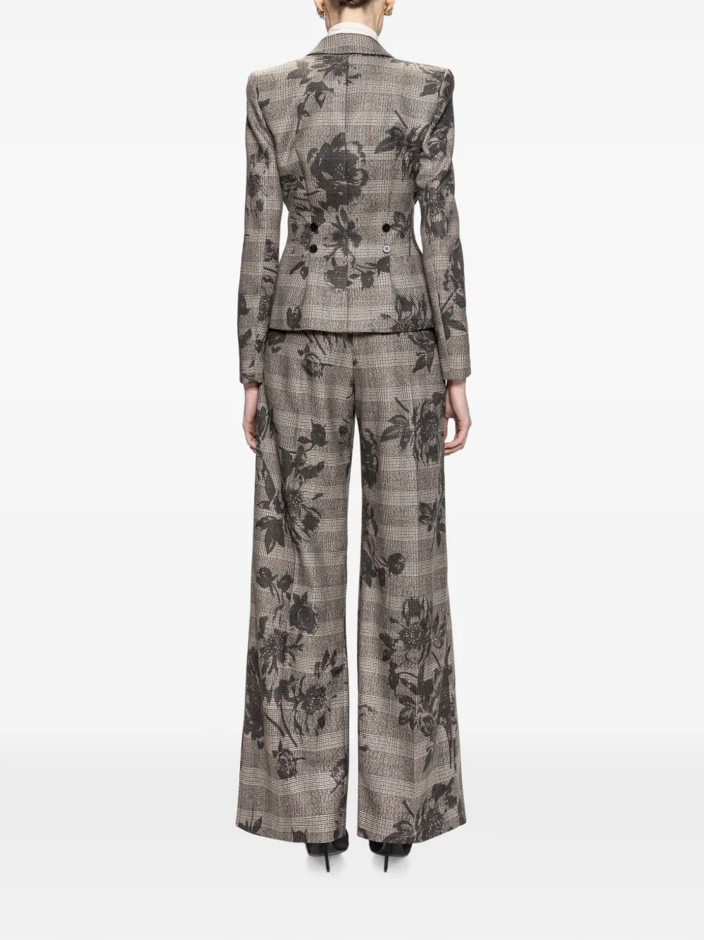 NISSA High waist broek Grijs