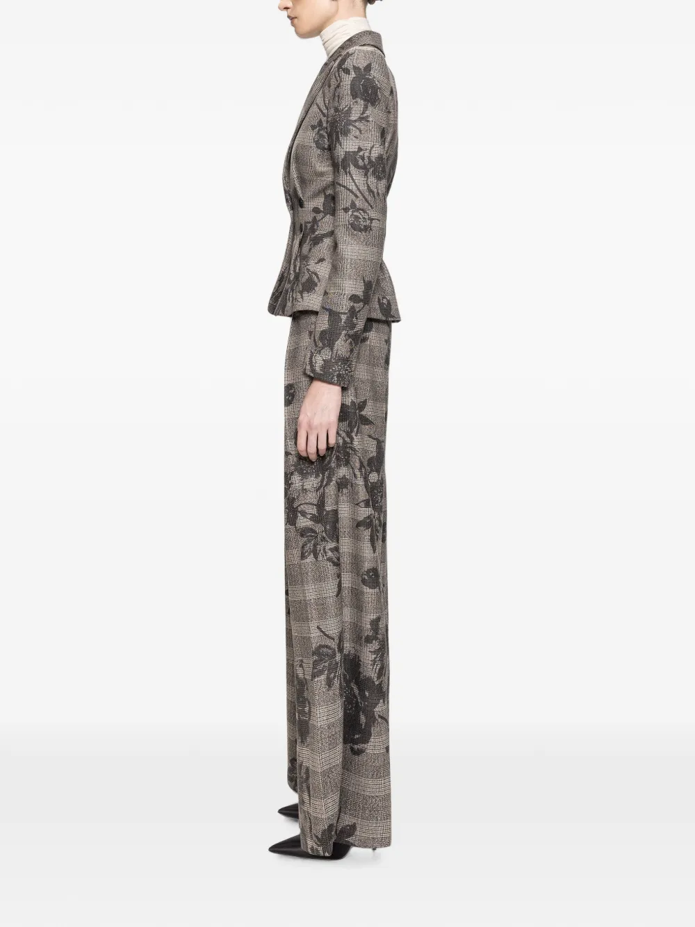 NISSA High waist broek Grijs