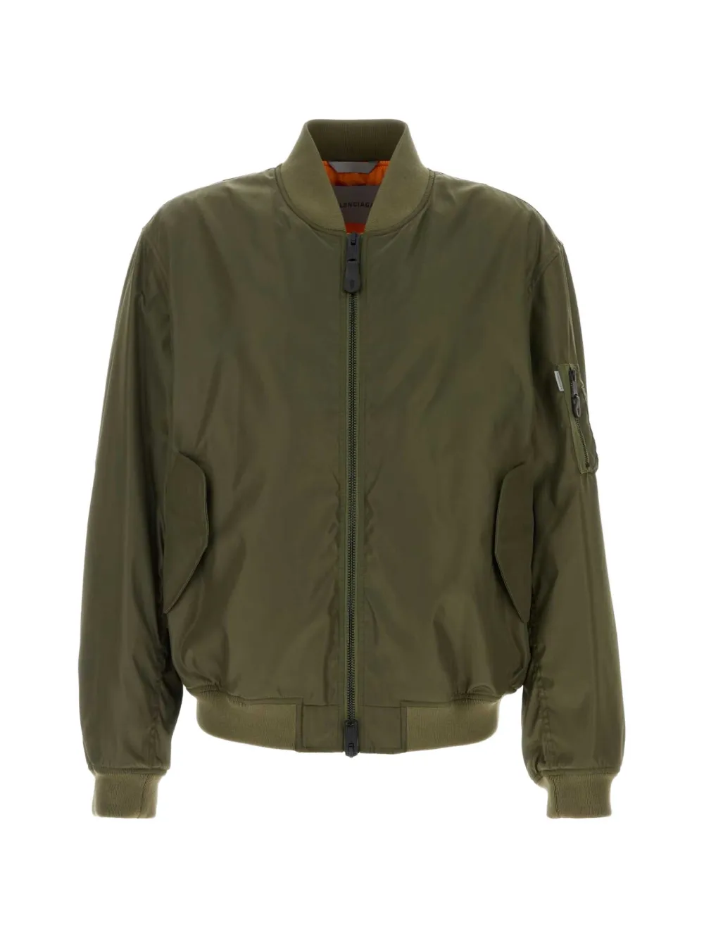 Balenciaga zip-up bomber jacket - Verde