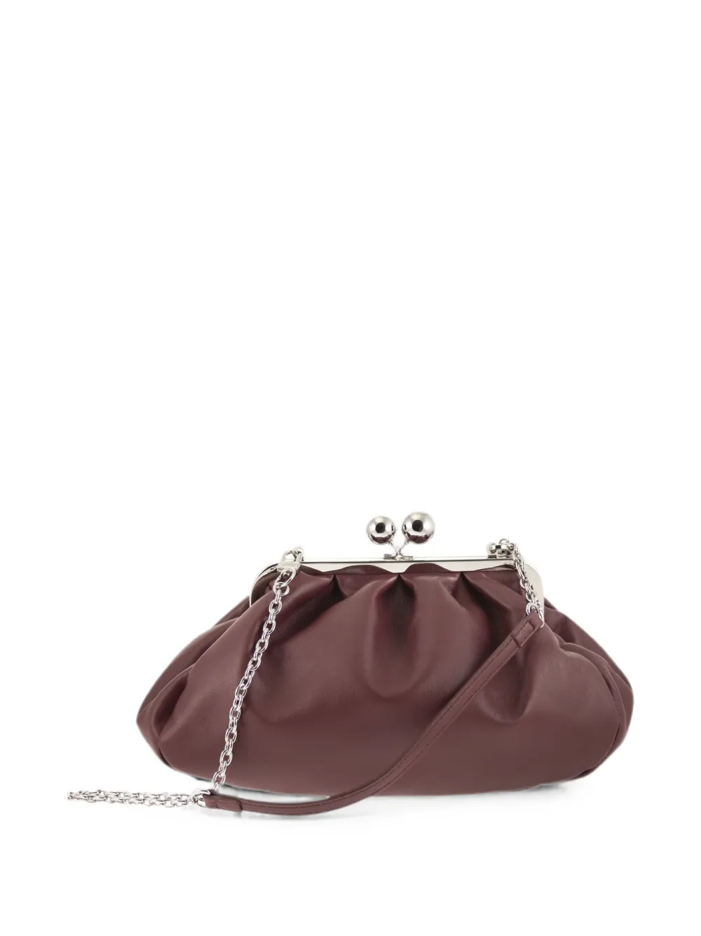 Weekend Max Mara Medium Pasticcino leren clutch Rood