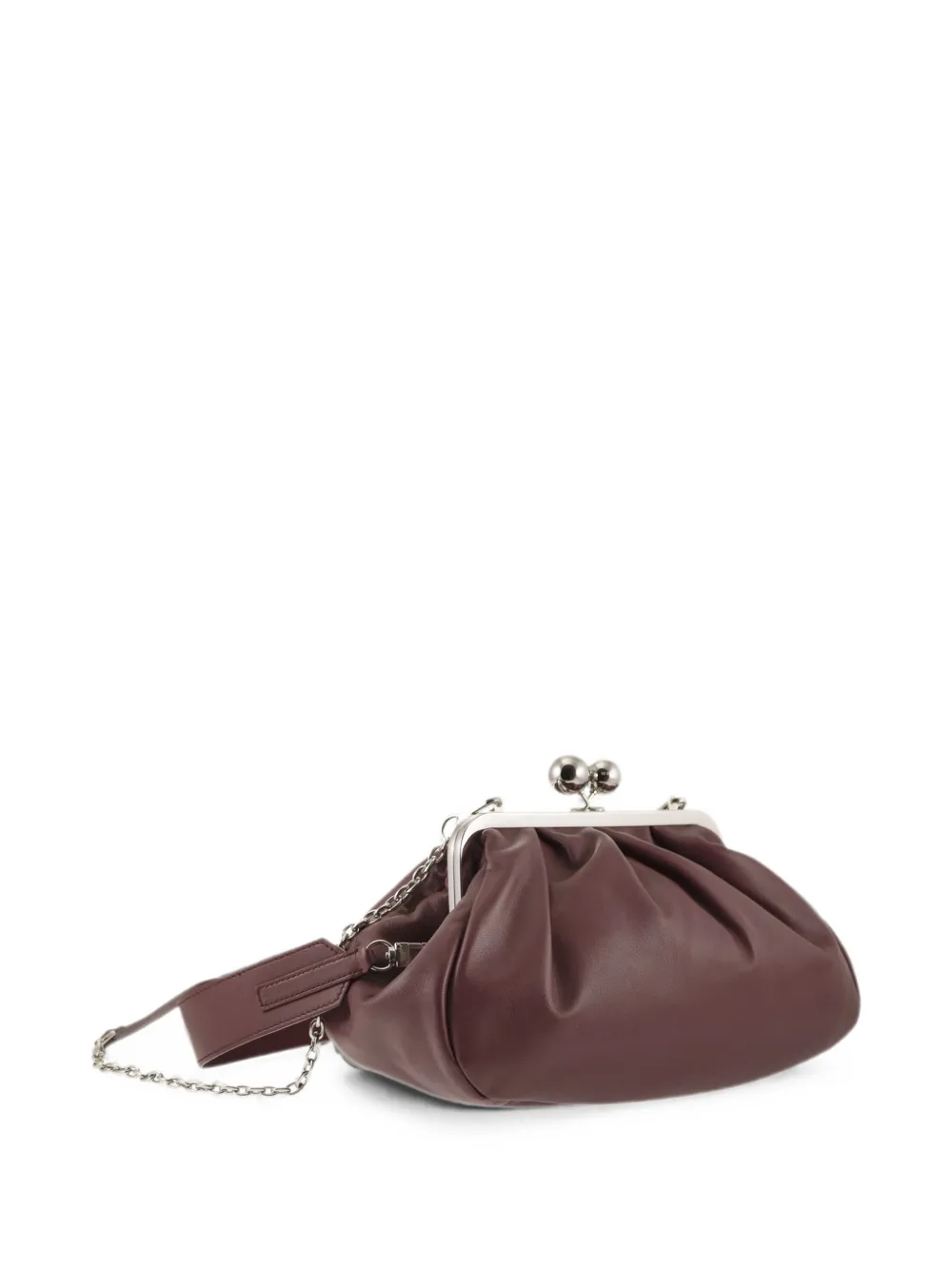 Weekend Max Mara Medium Pasticcino leren clutch Rood