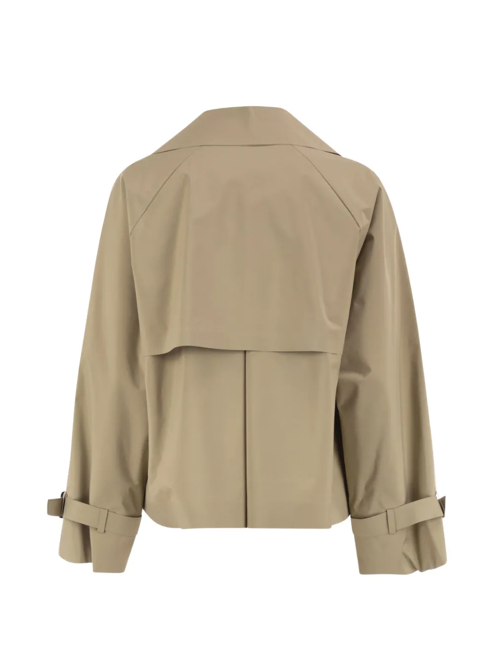 Weekend Max Mara Cropped jack met dubbele rij knopen Beige