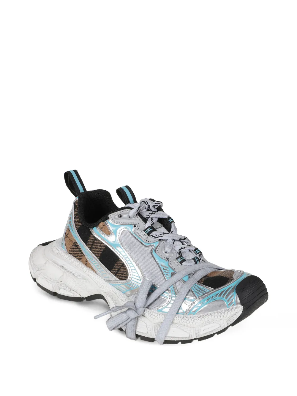 Balenciaga 3XL panelled sneakers Zilver