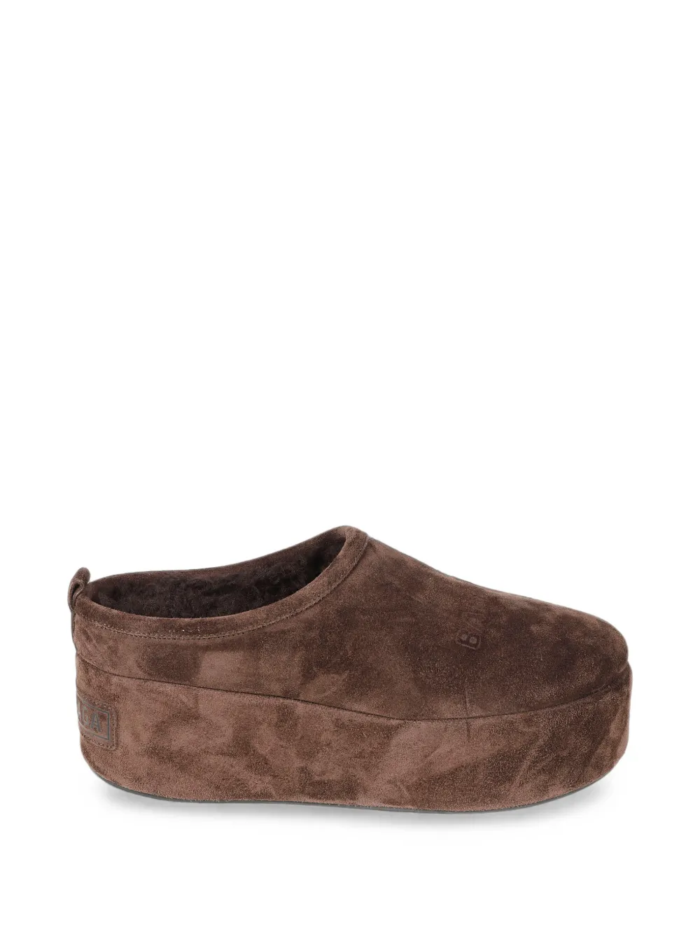Balenciaga mules en daim à plateforme - Marron Balenciaga mules en daim à plateforme - Marron