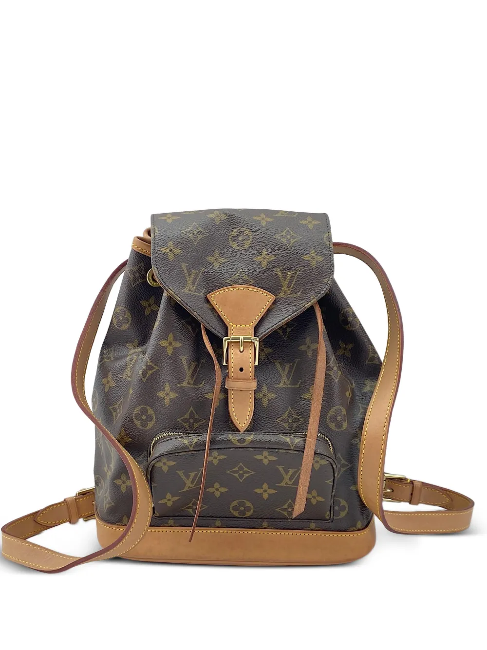 Louis Vuitton Pre-Owned 2001 Montsouris Monogram backpack - Braun