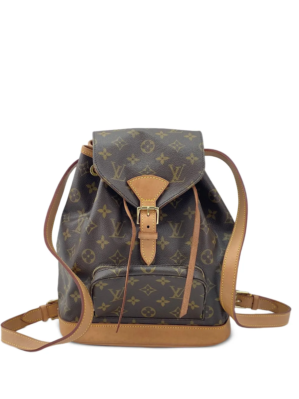Louis Vuitton Pre-Owned 2001 Montsouris Monogram backpack - Braun