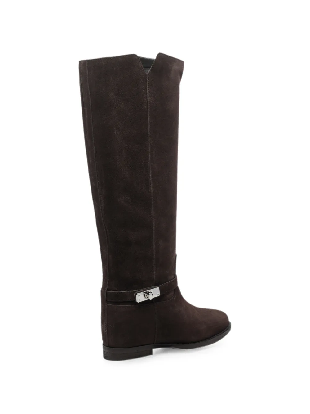 Via Roma 15 padlock suede boots Bruin