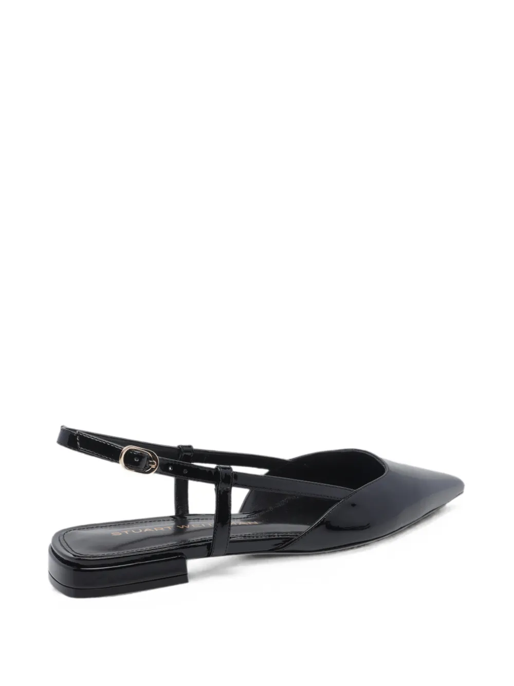 Stuart Weitzman Vinnie slingback pumps Zwart