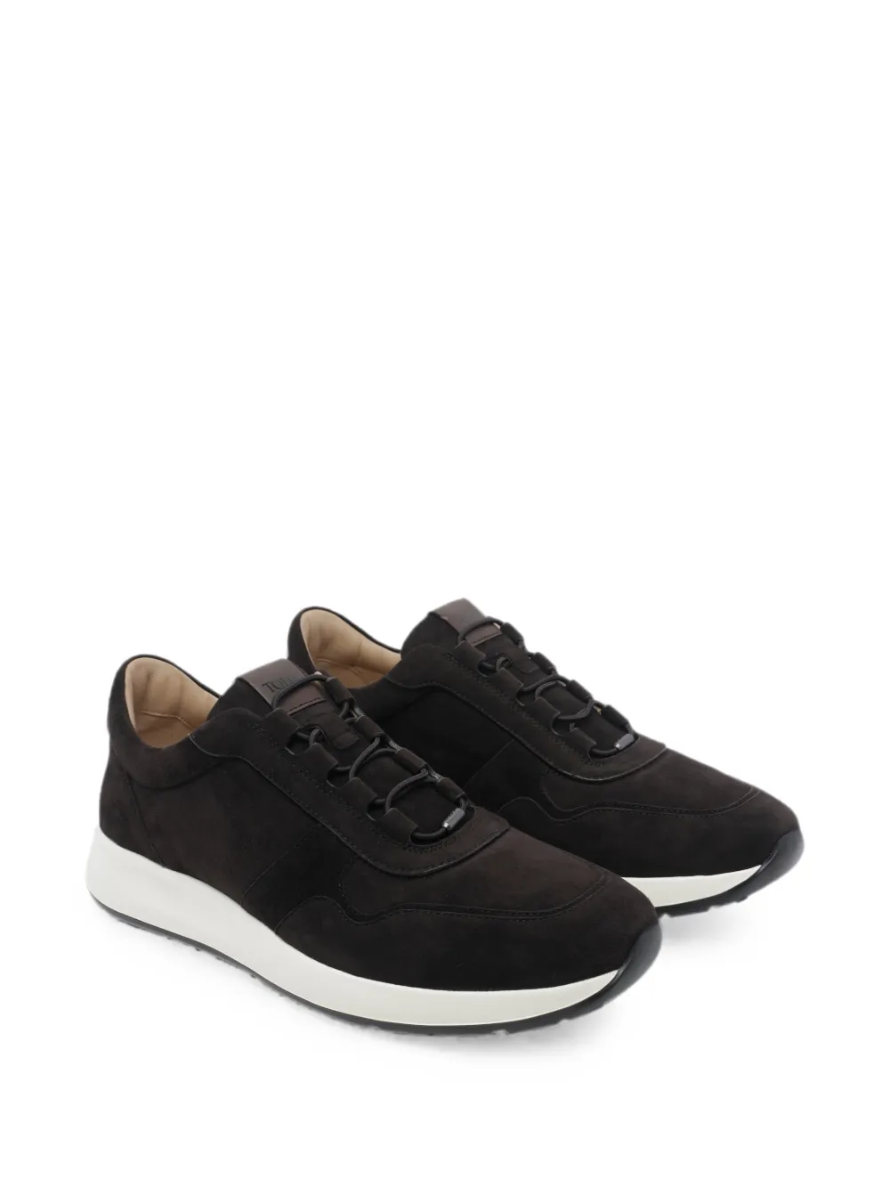 Tod's Red Dot suede sneakers Bruin