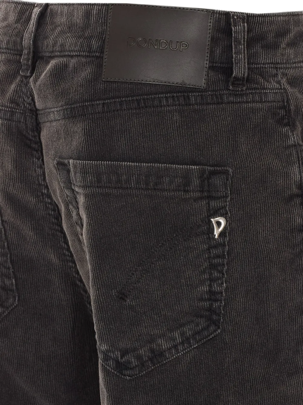 DONDUP Koons Gioiello ribfluwelen jeans Grijs