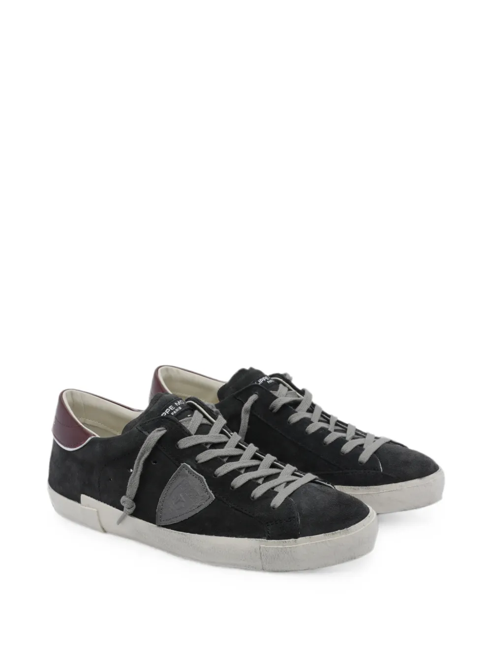Philippe Model Paris Prsx suede sneakers Zwart