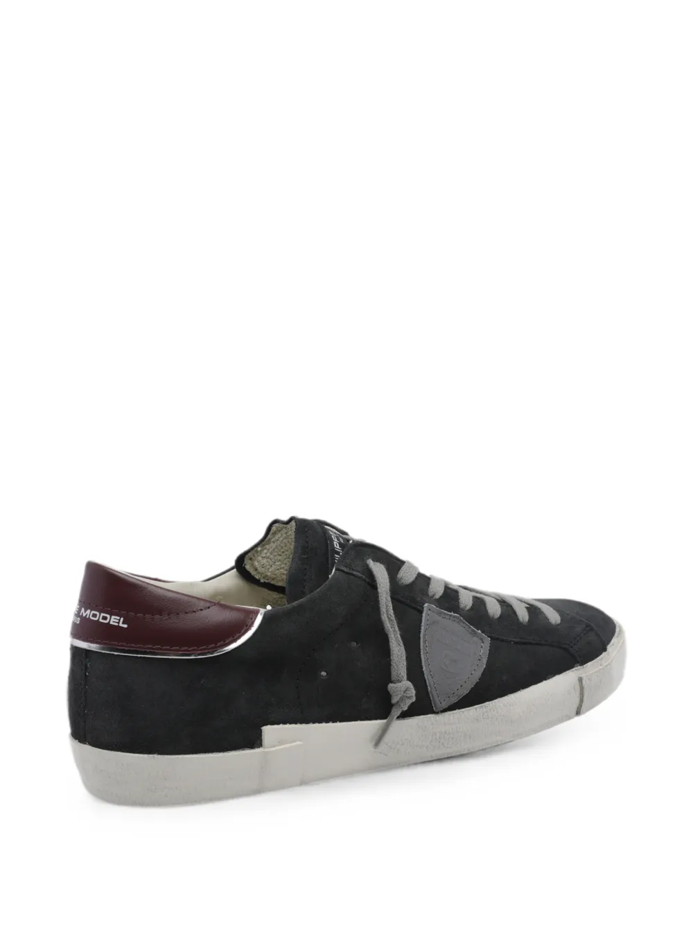 Philippe Model Paris Prsx suede sneakers Zwart