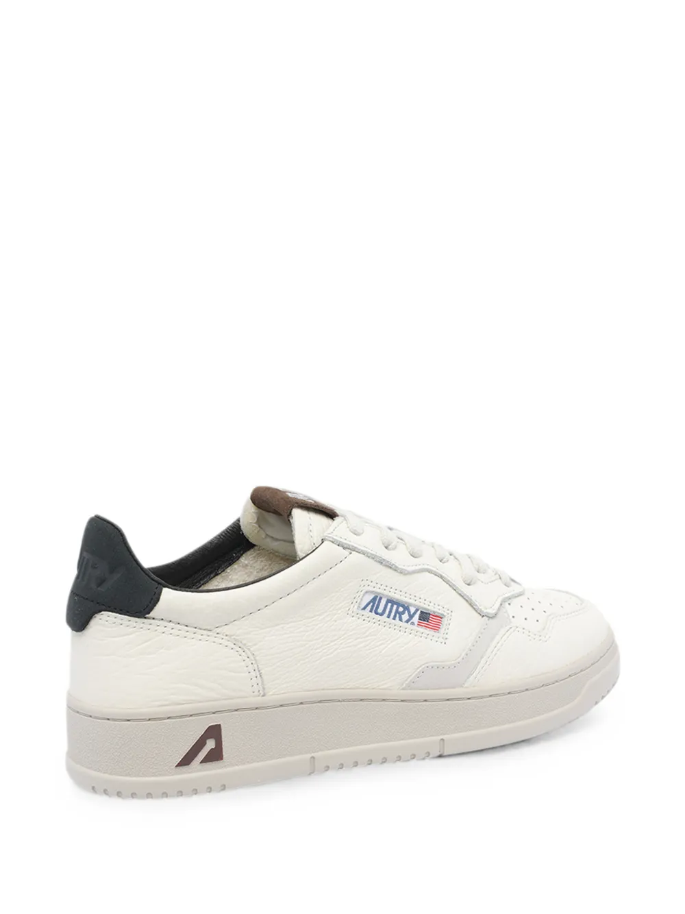 Autry Medalist leather sneakers Beige