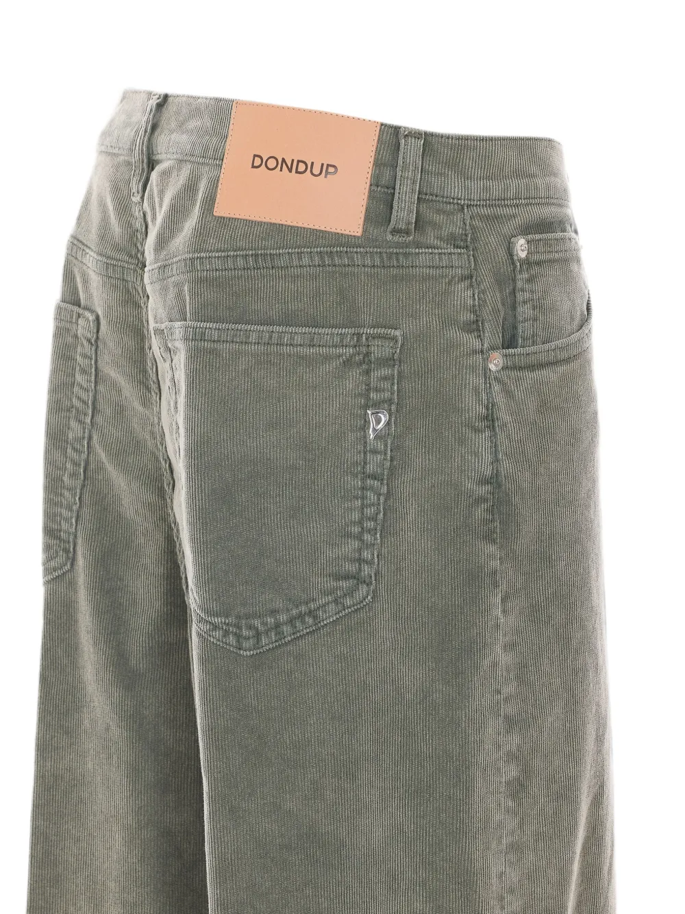 DONDUP Dakota ruimvallende broek Groen