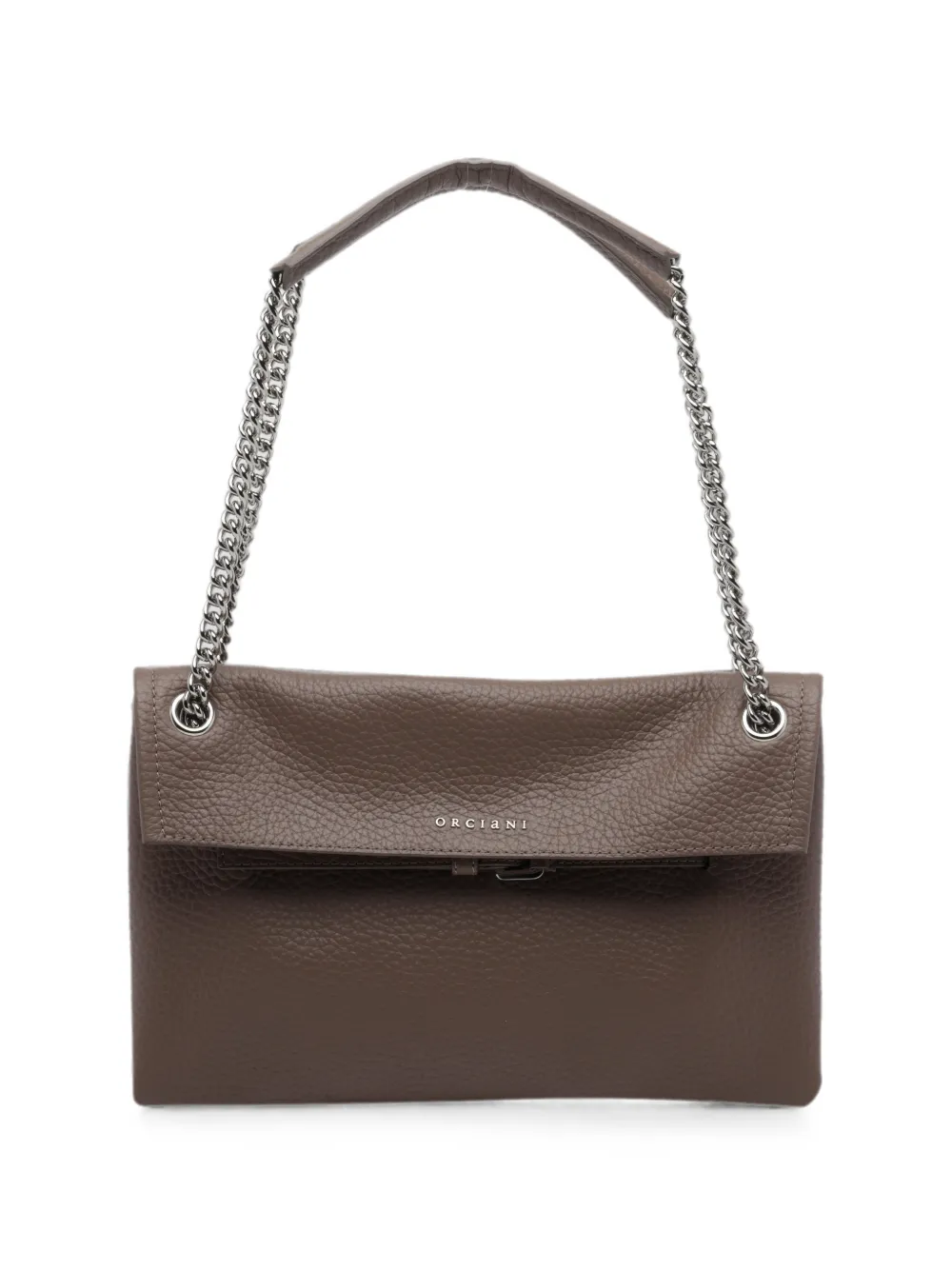 Orciani small Venus leather shoulder bag - Braun