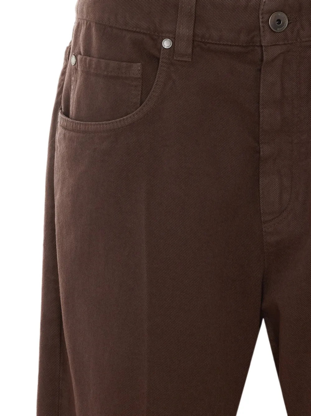 Brunello Cucinelli Ruimvallende jeans Bruin