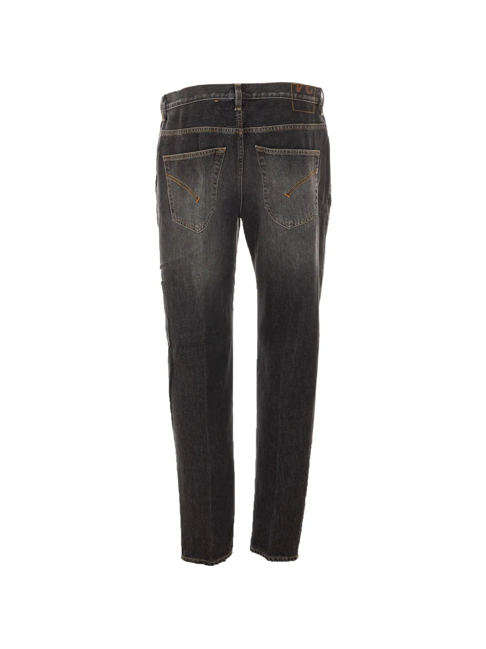 DONDUP Jeans met toelopende pijpen Zwart