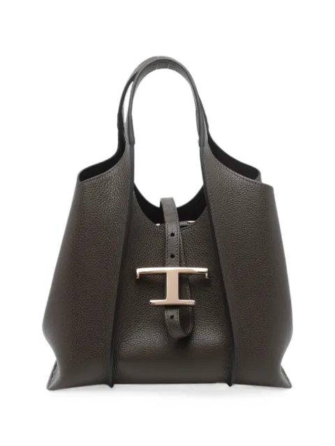 Tod's T Timeless mini shopping bag in leather
