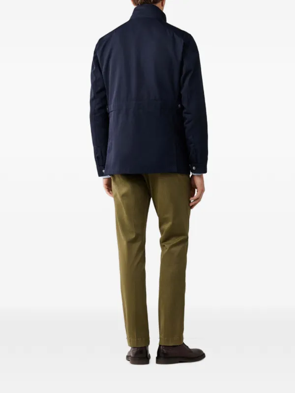 Hackett London Velospeed four-pocket Jacket | Blue | FARFETCH