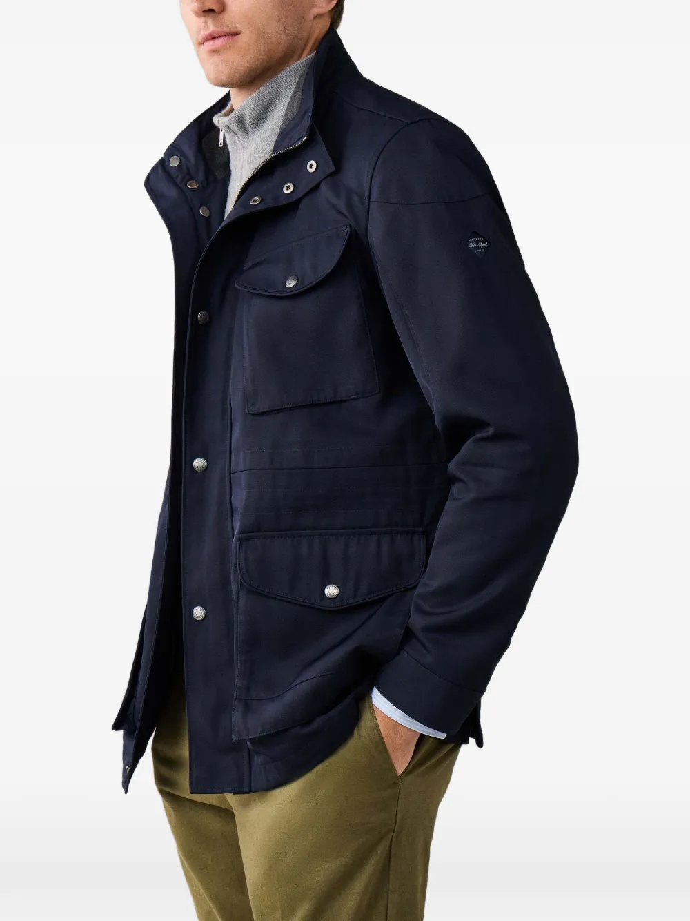 Hackett London Velospeed four-pocket Jacket | Blue | FARFETCH