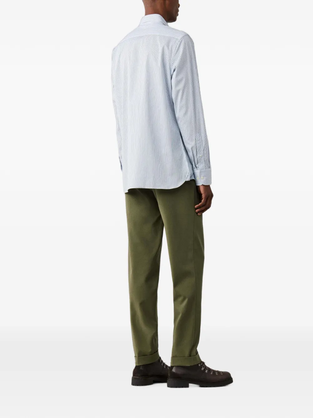 Hackett London Interline Pimlico overhemd met streepprint Blauw