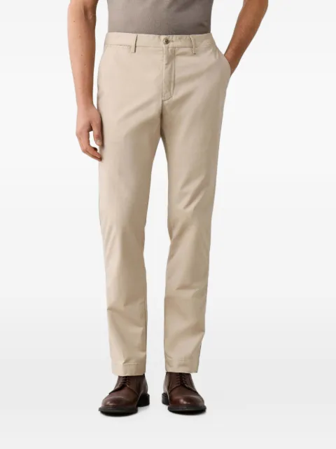 Hackett London Kensington textured canvas trousers