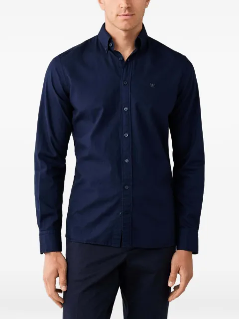 Hackett London Brompton garment-dyed Oxford shirt
