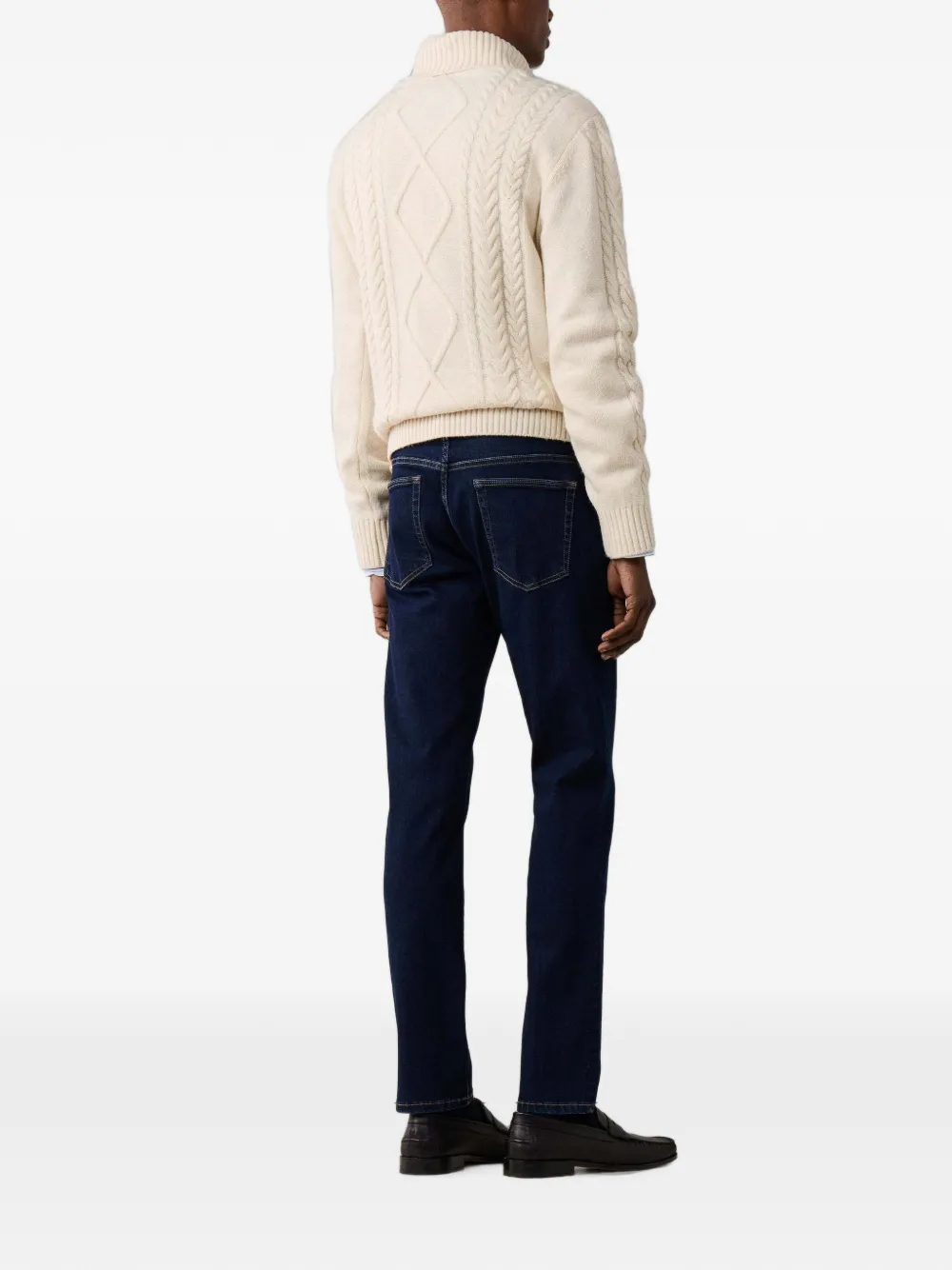 Hackett London Newburg Powerflex jeans Blauw