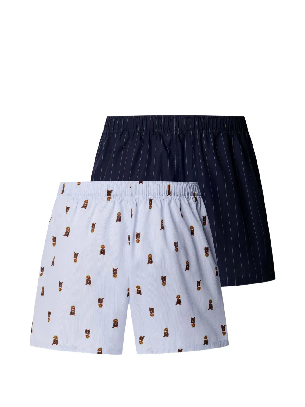 Hackett London Harry Boxer katoenen boxershorts (set van twee) Blauw