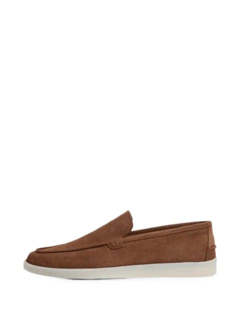 Hackett London Martins suede loafers