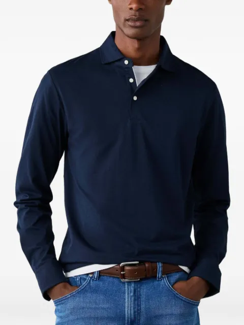 Hackett London long-sleeve polo shirt