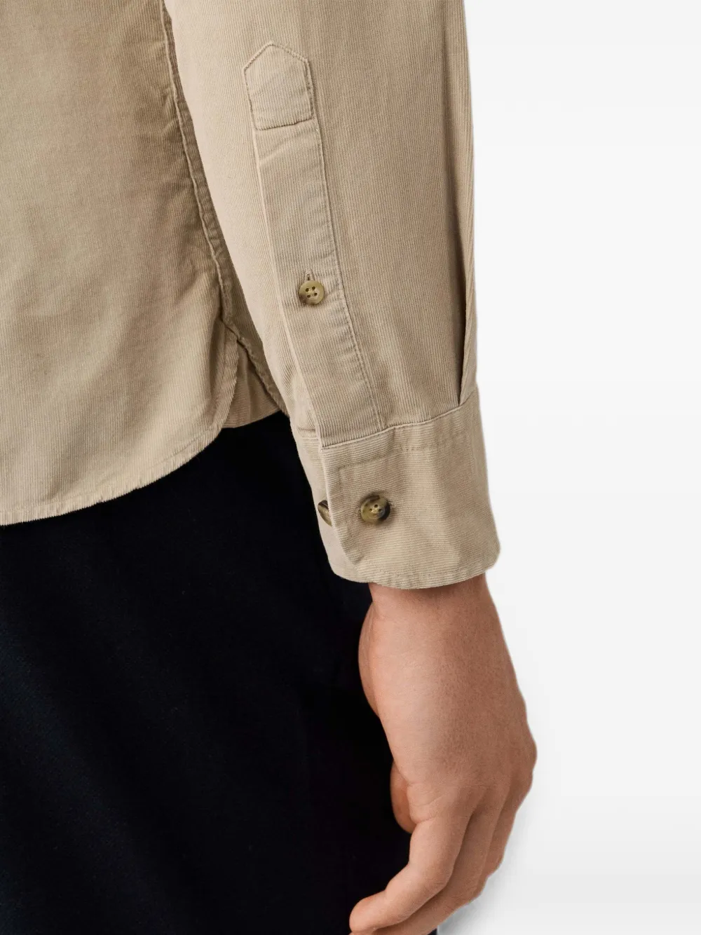 Hackett London Overhemd Beige