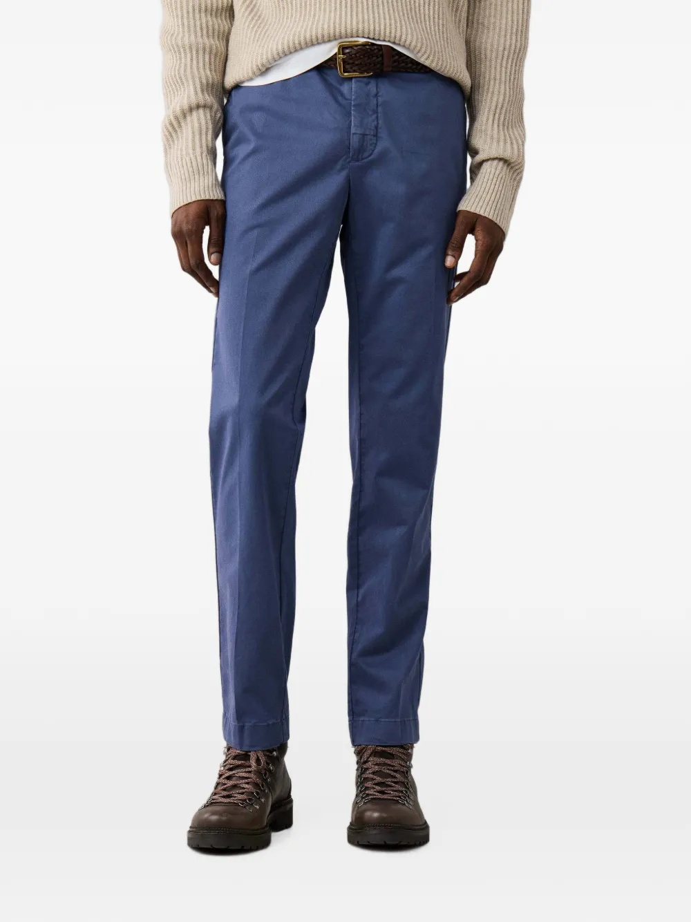 Hackett London Kensington slim-fit chino Blauw