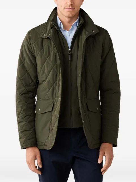 Hackett London diamond-quilted jacket