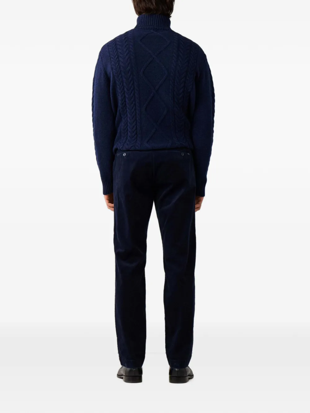Hackett London Kensington ribfluwelen broek Blauw