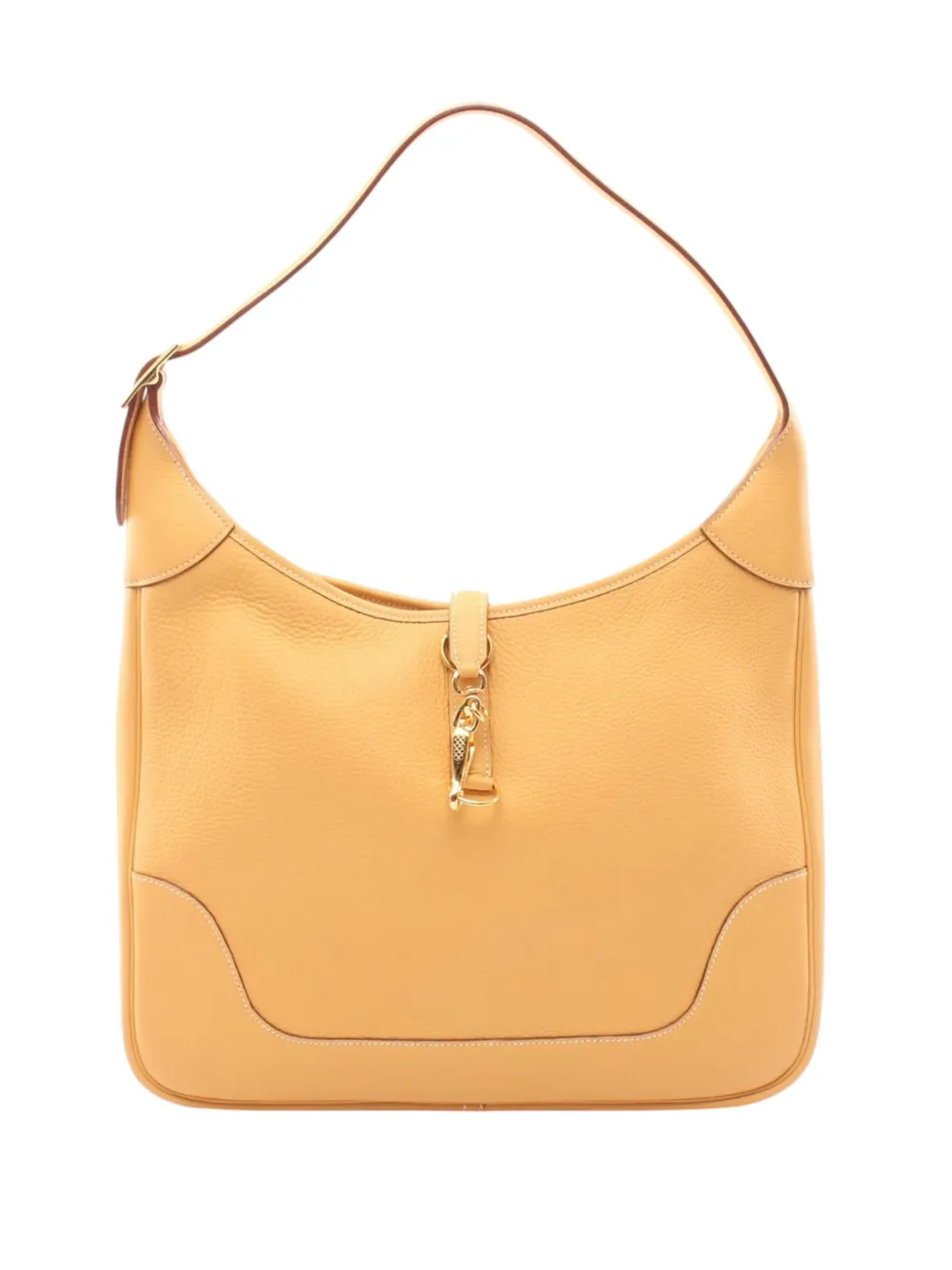 Hermès Pre-Owned 2001 Clemence Trim II Schultertasche 35cm - Gelb