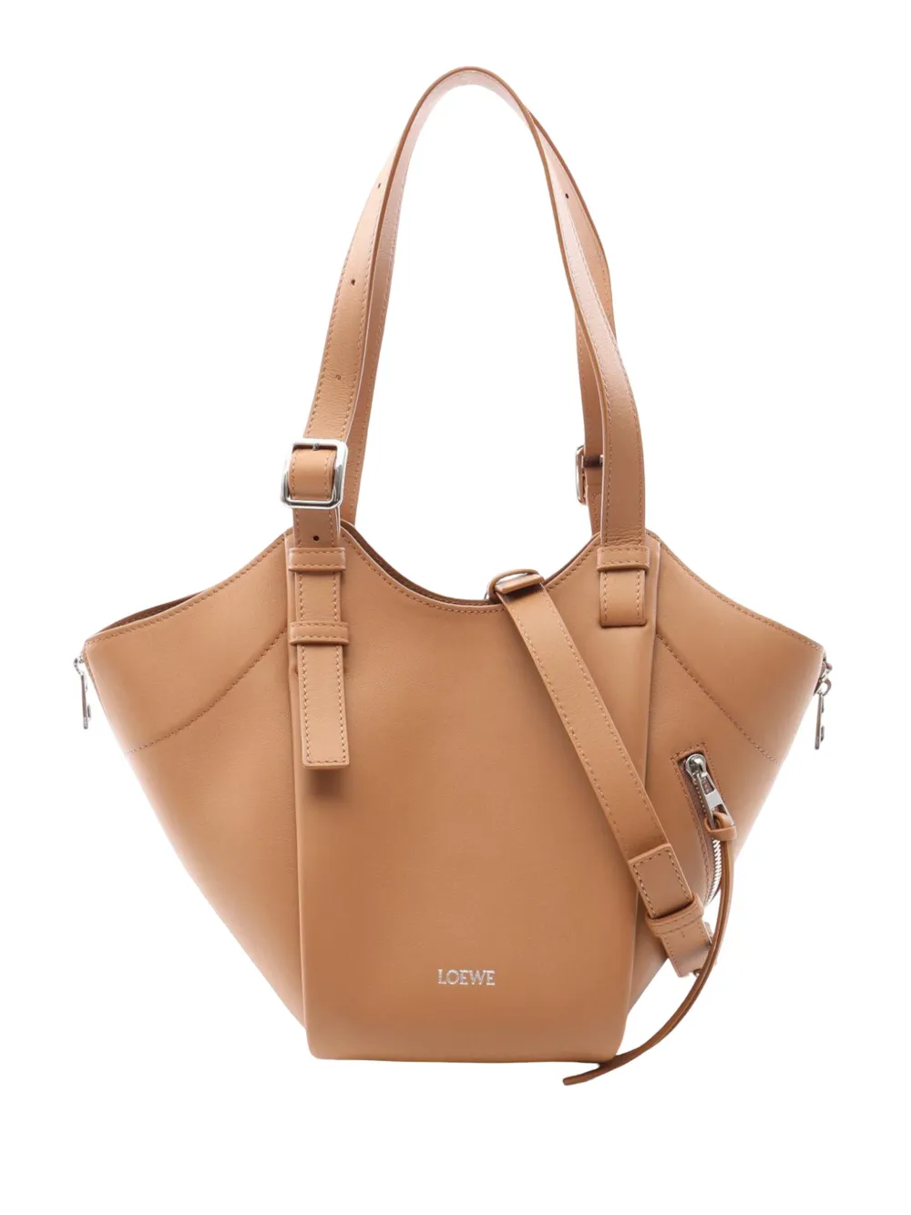 Loewe Pre-Owned 2010-2026 Hammock Flip Satchel-Tasche aus Leder - Braun