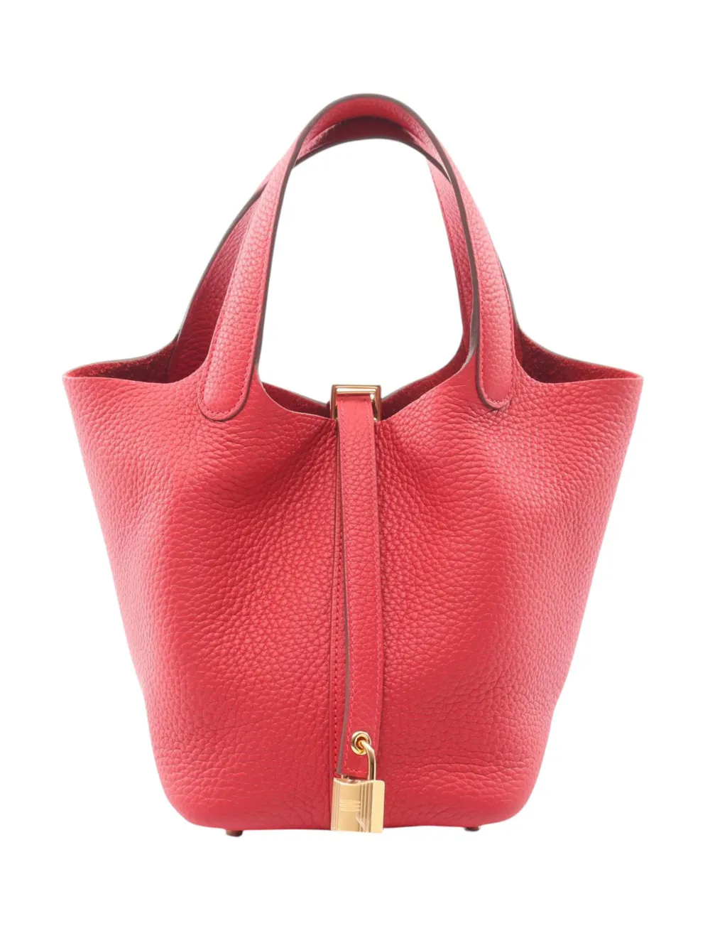 Hermès Pre-Owned 2024 Clemence Picotin Lock 18 handbag - Red