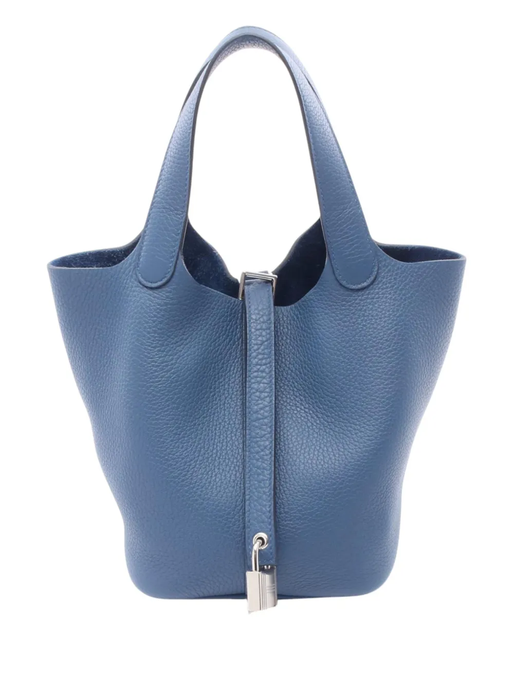 Hermès Pre-Owned 2025 Clemence Picotin Lock Handtasche 18cm - Blau