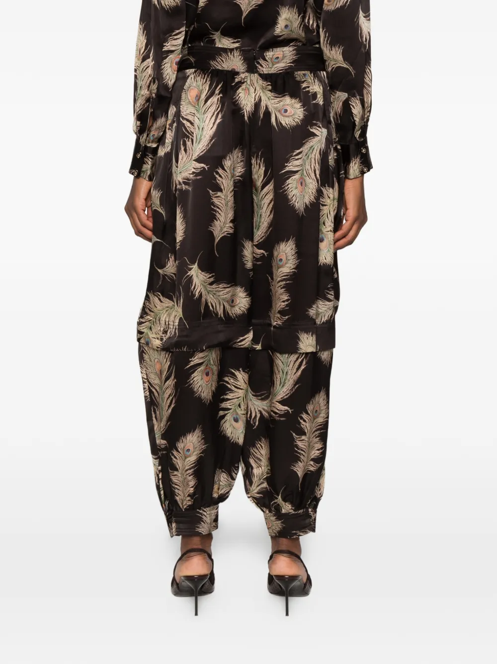 ZIMMERMANN Broek met cuffs Zwart