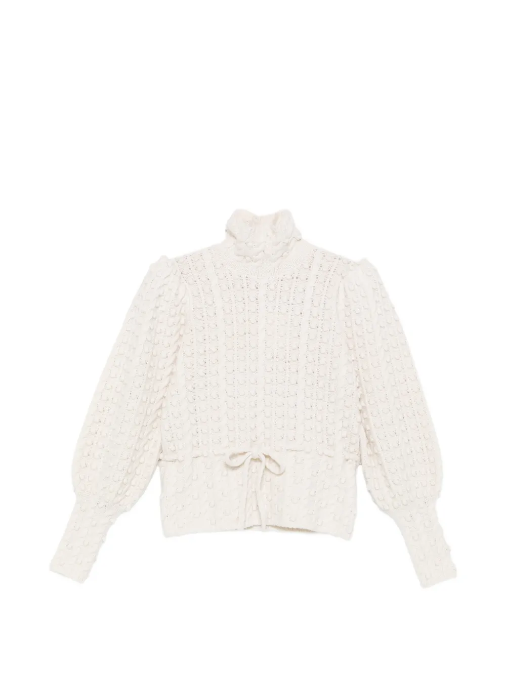 ZIMMERMANN Valiant wool bauble sweater - White