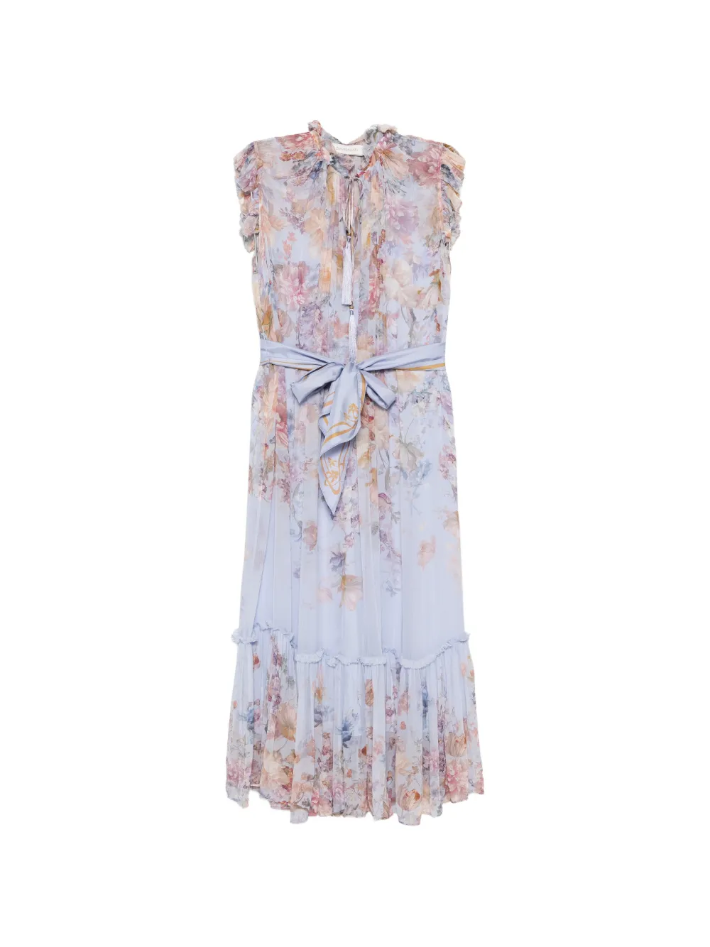 ZIMMERMANN Valiant Flatterkleid - Blau