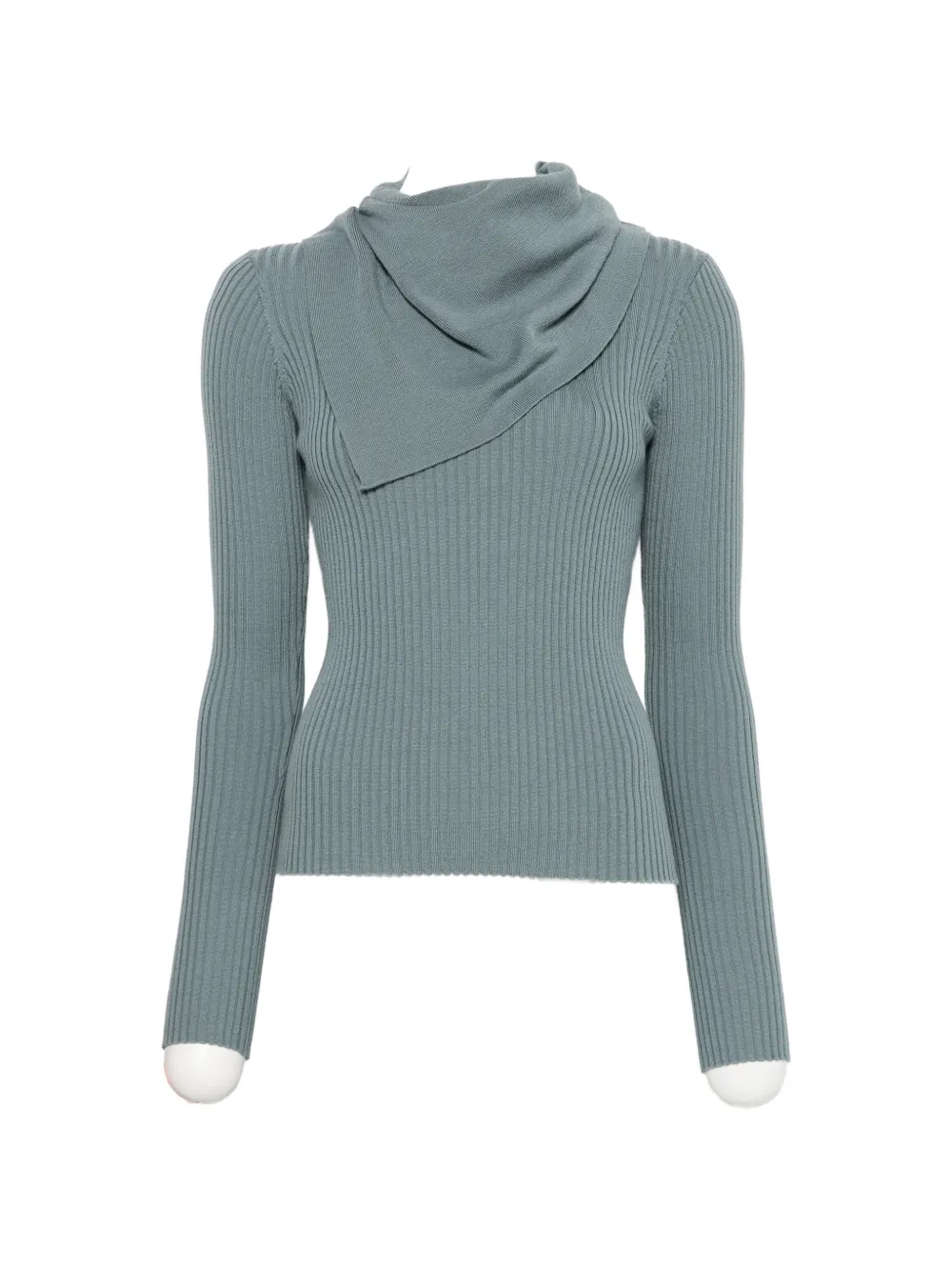 ZIMMERMANN Valiant ribbed-knit sweater - Blau