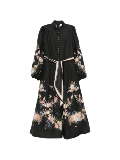 ZIMMERMANN vestido largo Valiant con botones