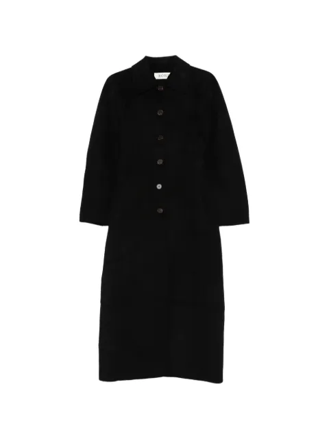 Róhe double-faced elongated sculptural coat 