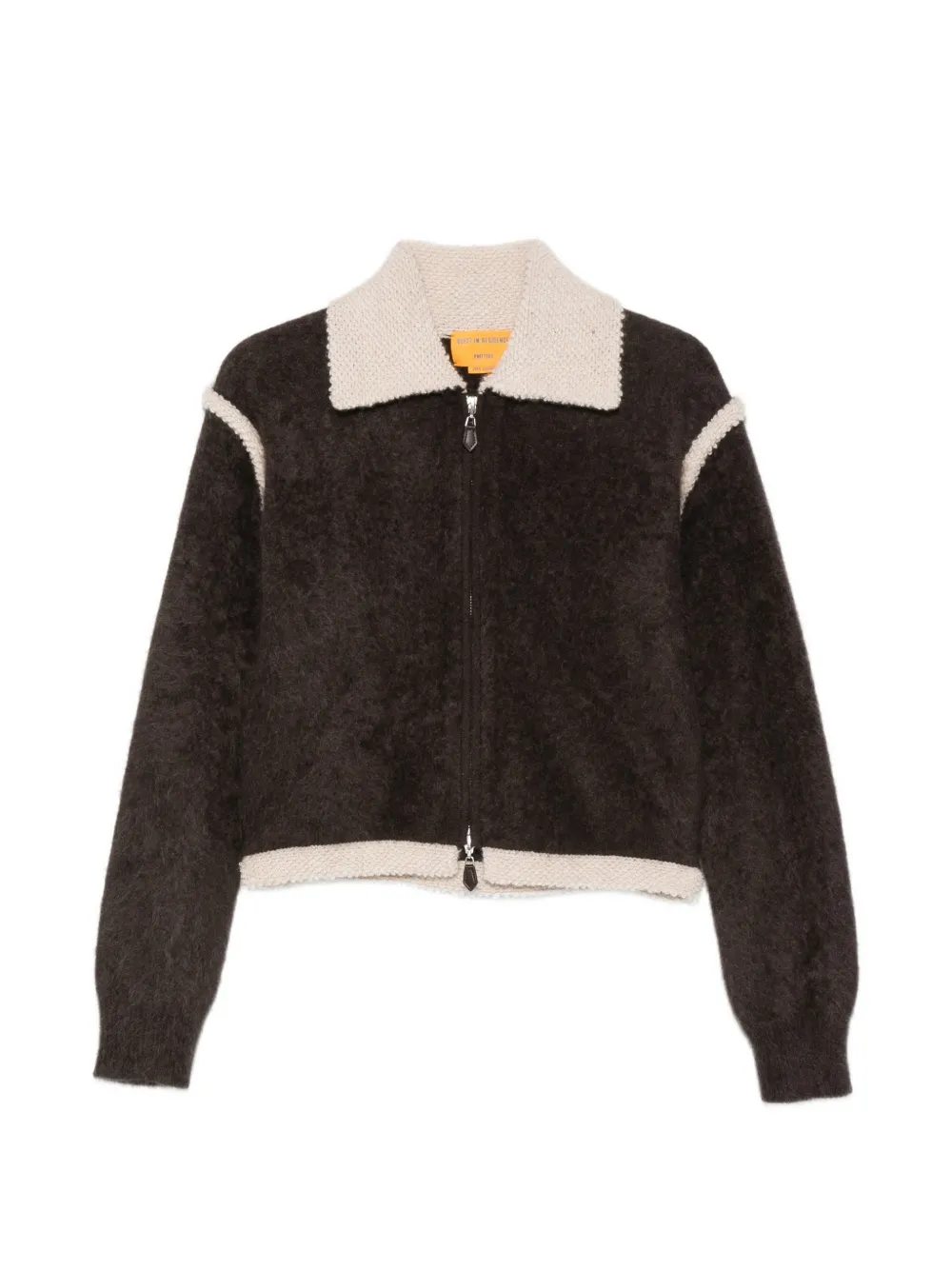 Guest In Residence Grizzly Frankie zip-up cardigan