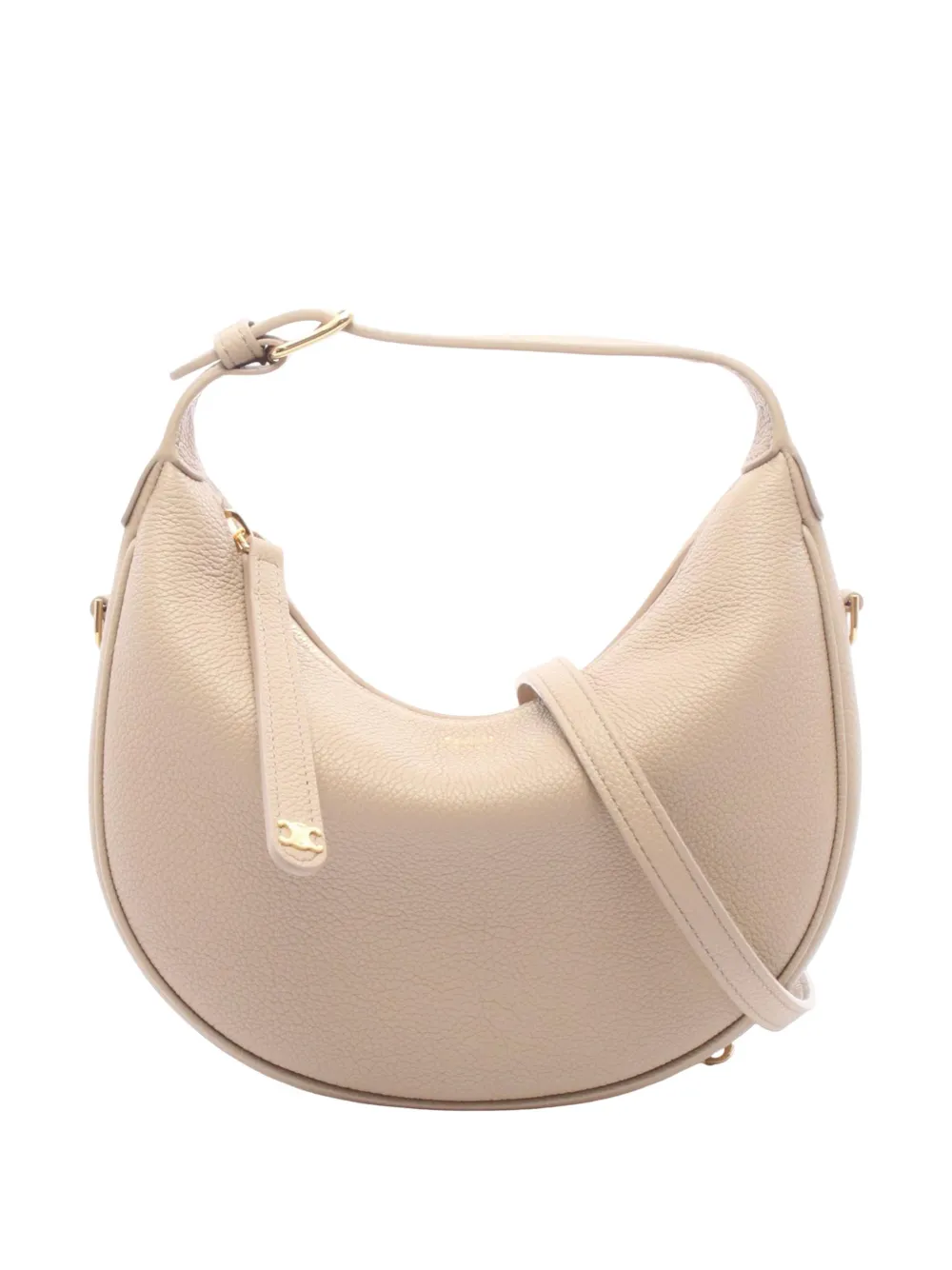 Celine Pre-Owned Borsa a tracolla Lulu Teen in pelle 2010-2026 - Toni neutri
