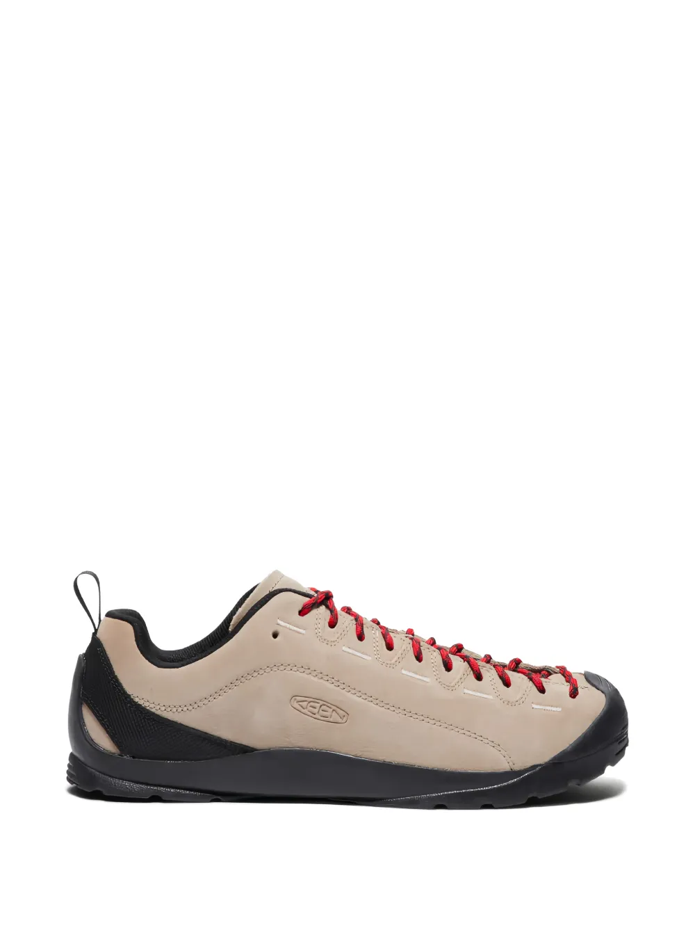 KEEN FOOTWEAR Jasper leather sneakers Beige
