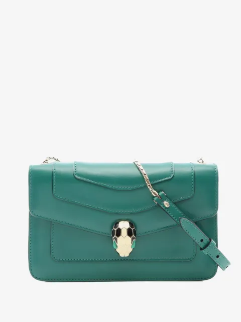 Bvlgari Pre-Owned 2010-2026 Leather Serpenti Forever crossbody bag