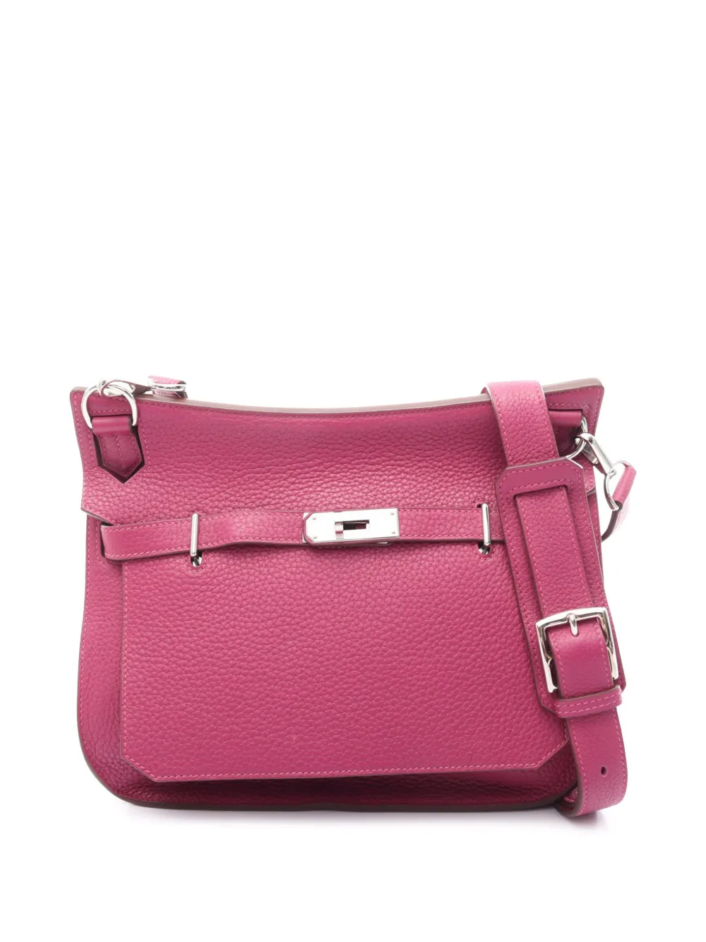 Hermès Pre-Owned Borsa a tracolla Jypsiere 28 in pelle Clemence 2011 - Rosa